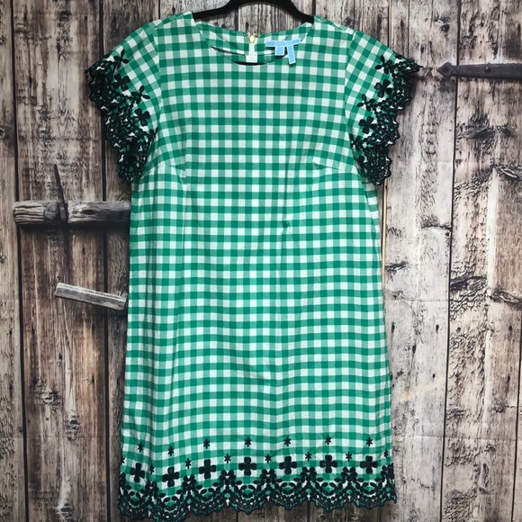 Draper James Dresses & Skirts - DRAPER James Dolly check eyelet dress sz 10